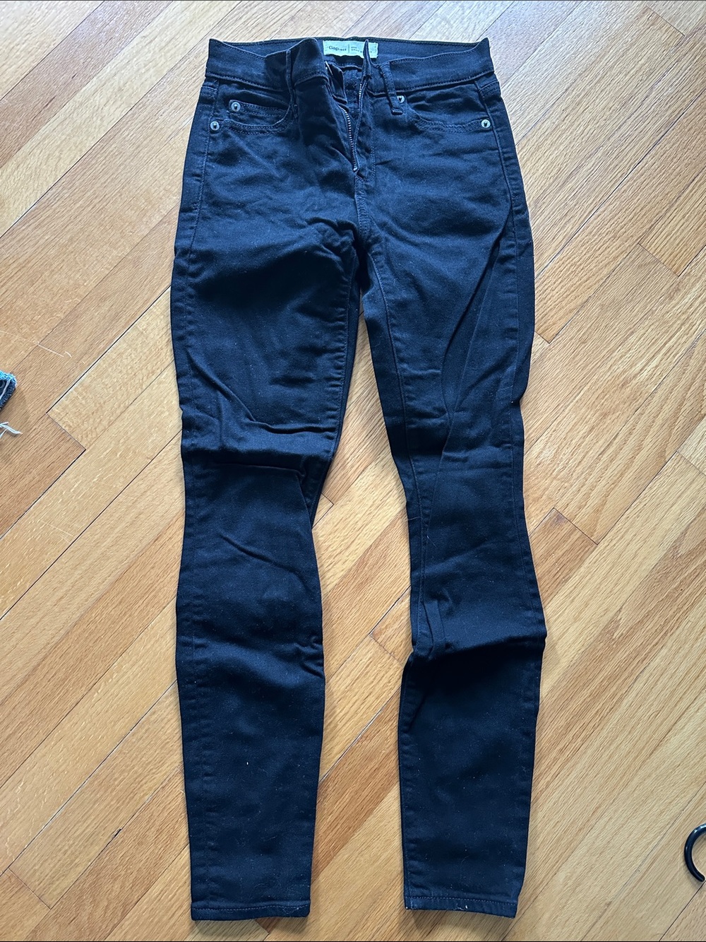 Gap Black True Skinny Stretch Jeans